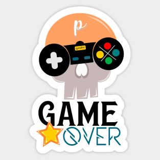 game over Sticker